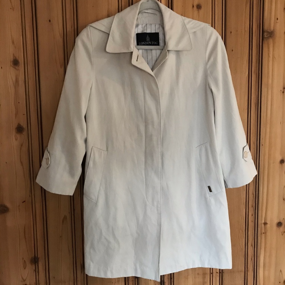 London Fog Petite Trench Coat